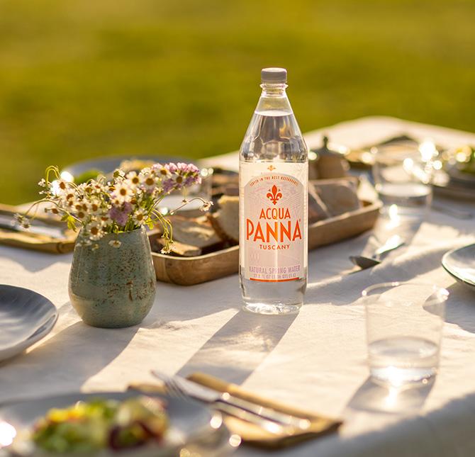 acqua panna 1 liter pet bottle lunch